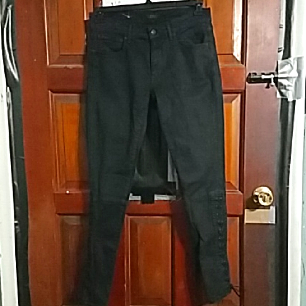 Polo Ralph Lauren Tompkins Skinny Jeans, Size:28 , Color: Black